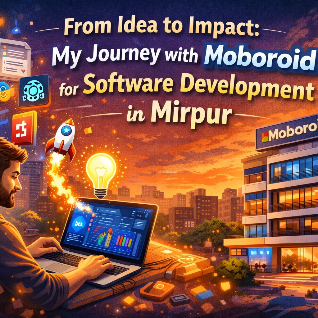 From Idea to Impact: My Journey with Moboroid for Software Development in Mirpur