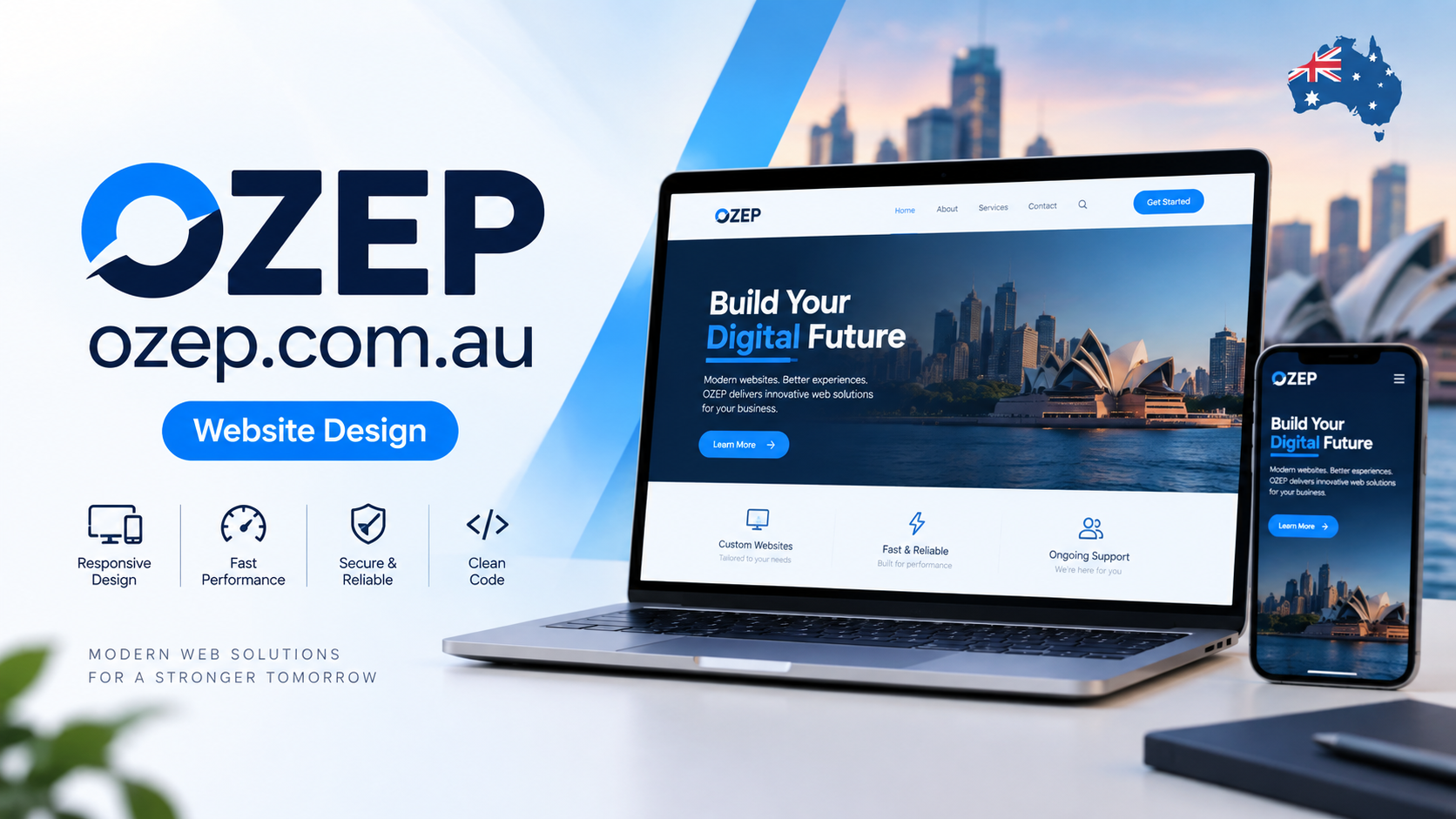 OZEP – Modern Business Website Design